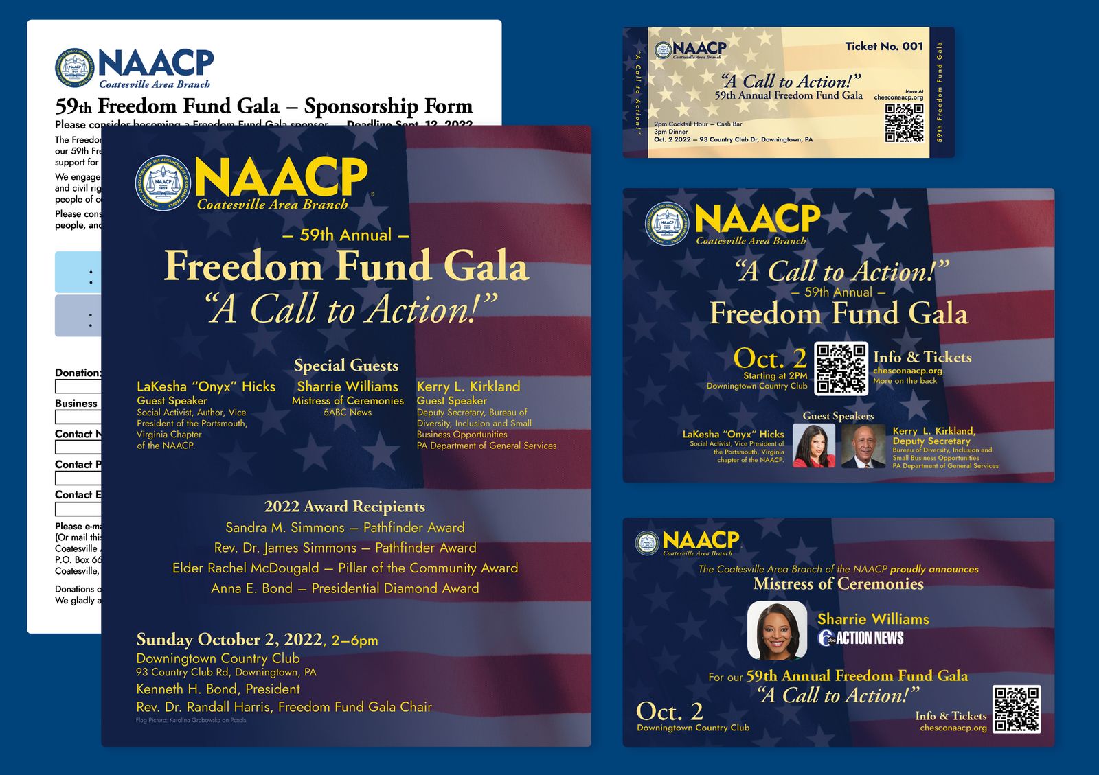 59th Freedom Fund – Event Materials
